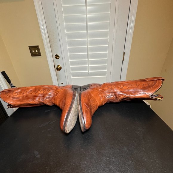 Dan Post 8.5D tan leather boot main image 9